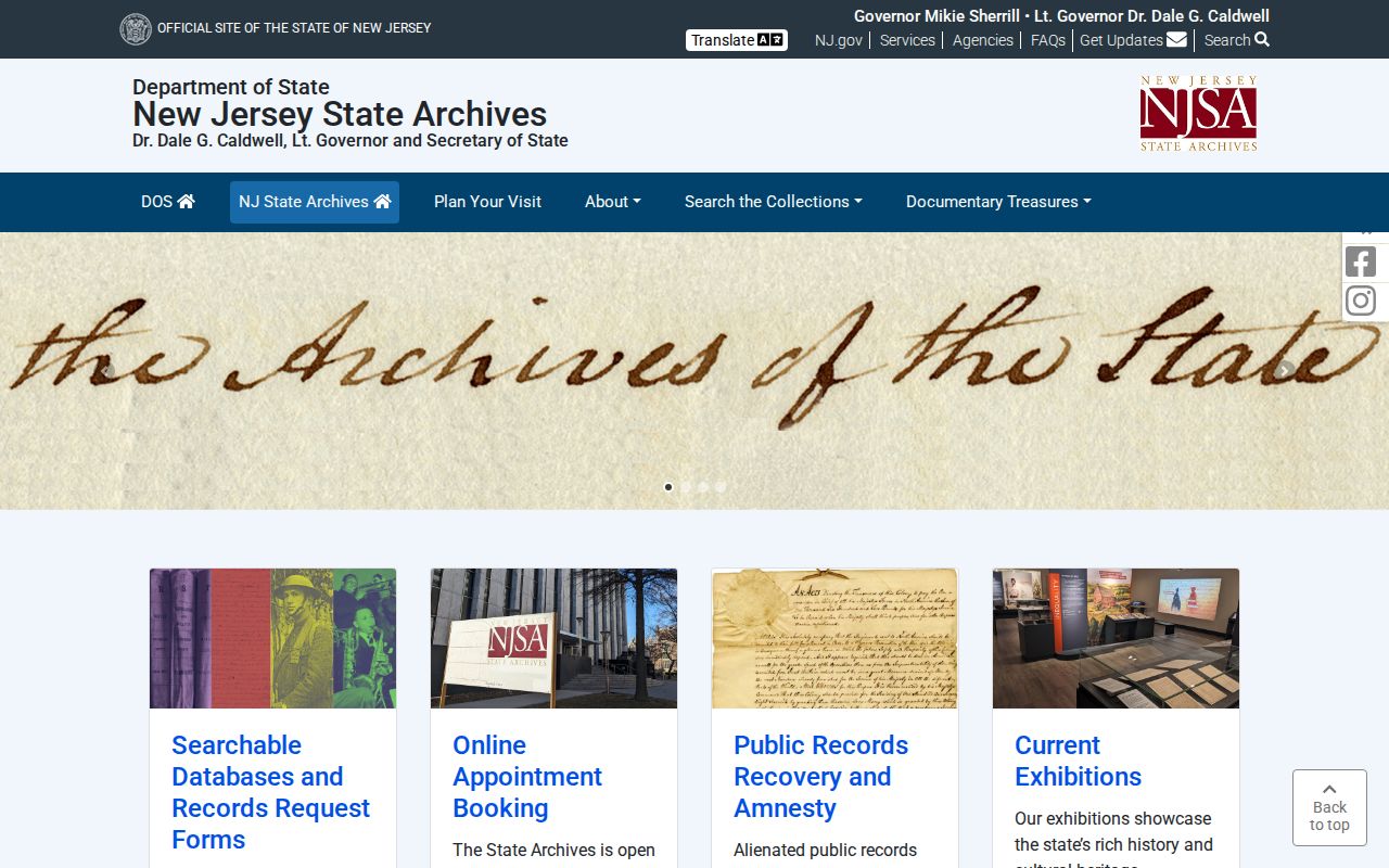 Ocean city directory historical research at the New Jersey State Archives